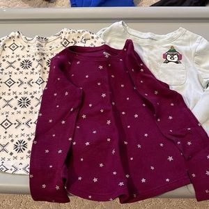 3 long sleeved tees bundle